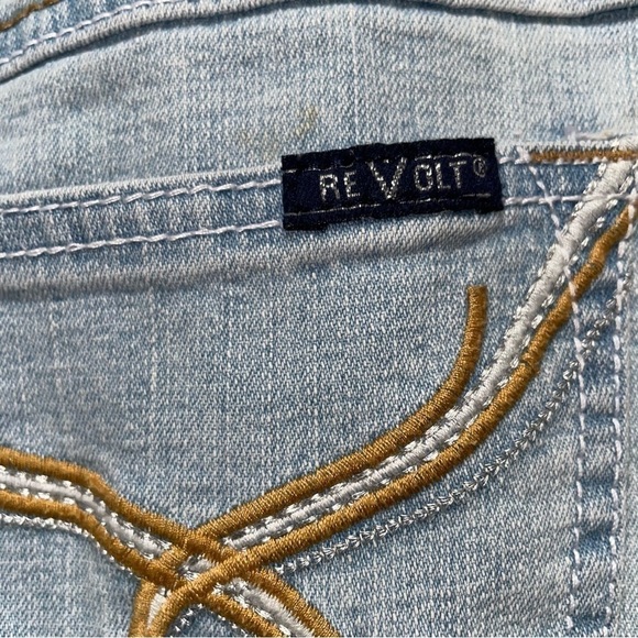 Revolt Light Wash  Low Rise Jeans Size 14 - Picture 5 of 9